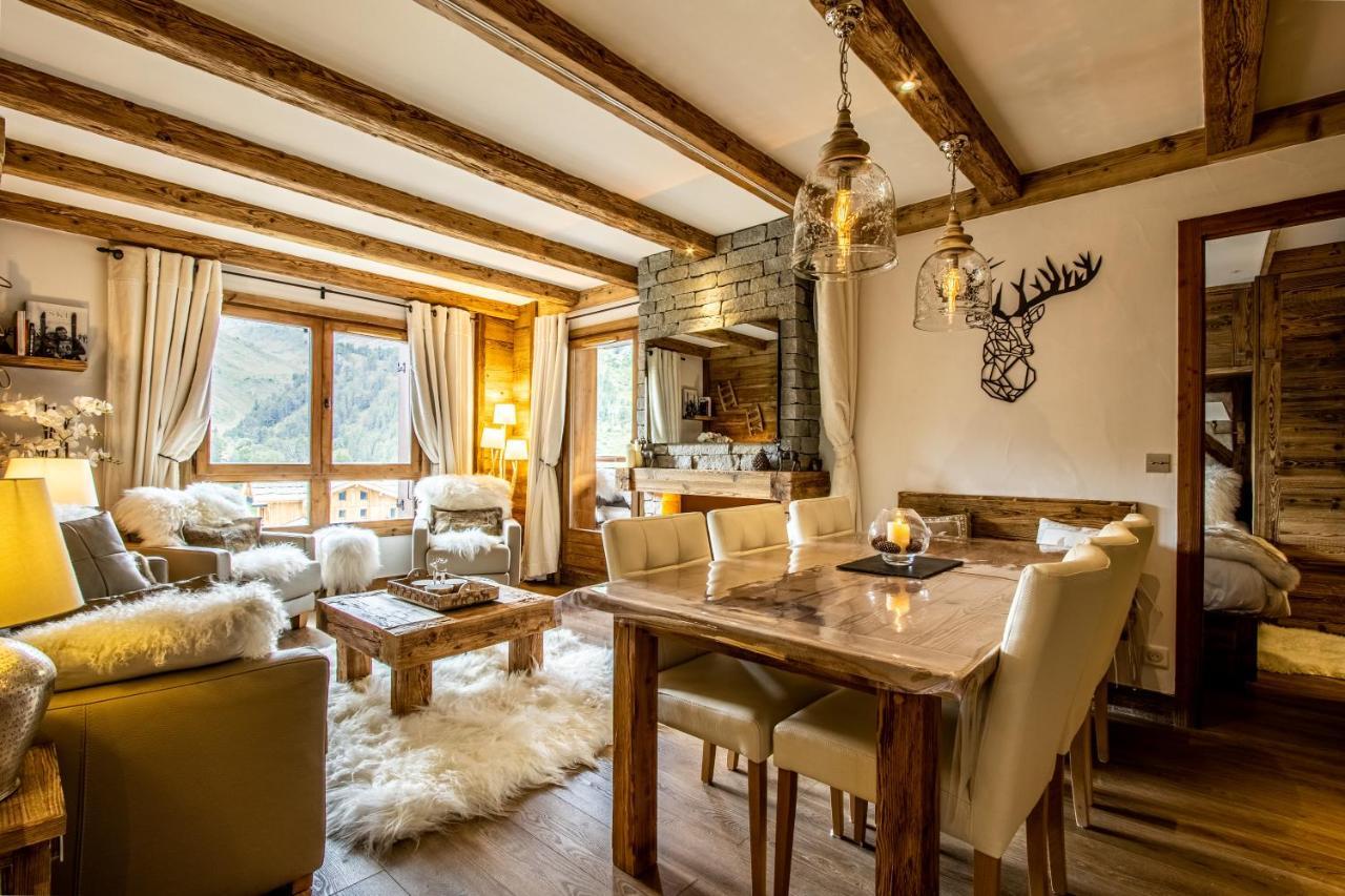 Arc 1950, Ambiance Chalet Luxe 5/7Pers Dans Residence 5* Skis Aux Pieds Avec Spa Les Arcs  Ngoại thất bức ảnh