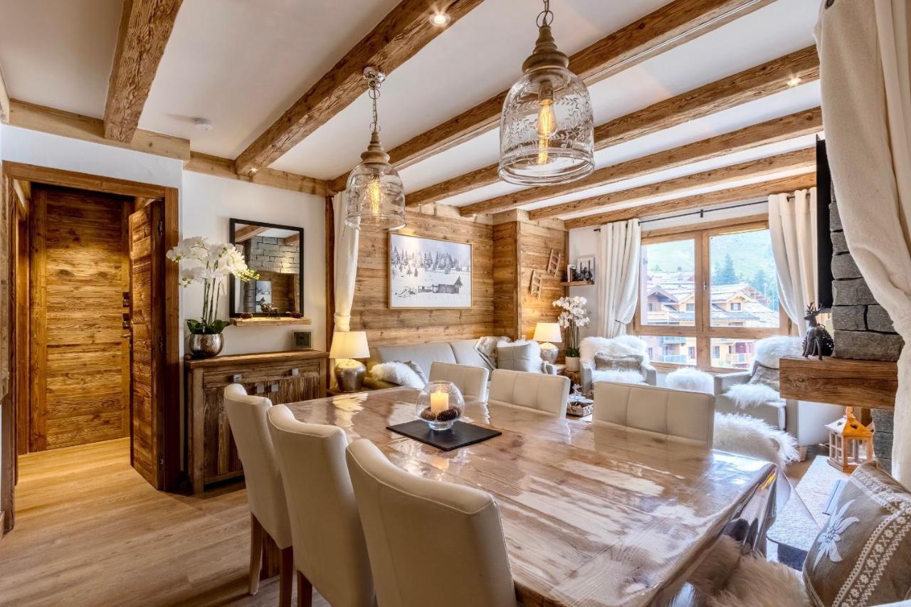 Arc 1950, Ambiance Chalet Luxe 5/7Pers Dans Residence 5* Skis Aux Pieds Avec Spa Les Arcs  Ngoại thất bức ảnh