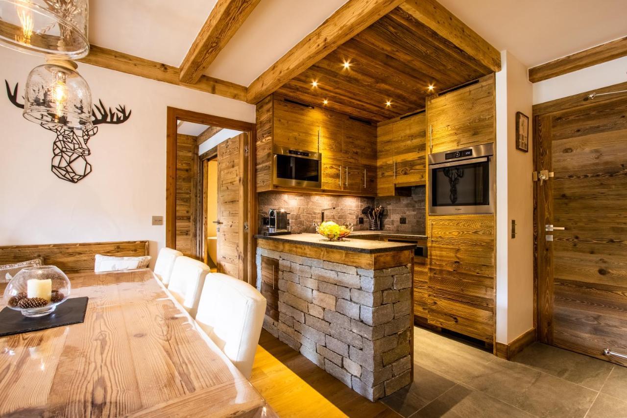 Arc 1950, Ambiance Chalet Luxe 5/7Pers Dans Residence 5* Skis Aux Pieds Avec Spa Les Arcs  Ngoại thất bức ảnh