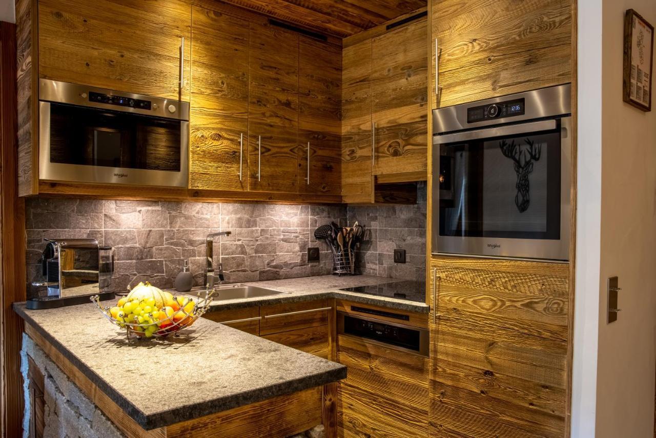 Arc 1950, Ambiance Chalet Luxe 5/7Pers Dans Residence 5* Skis Aux Pieds Avec Spa Les Arcs  Ngoại thất bức ảnh