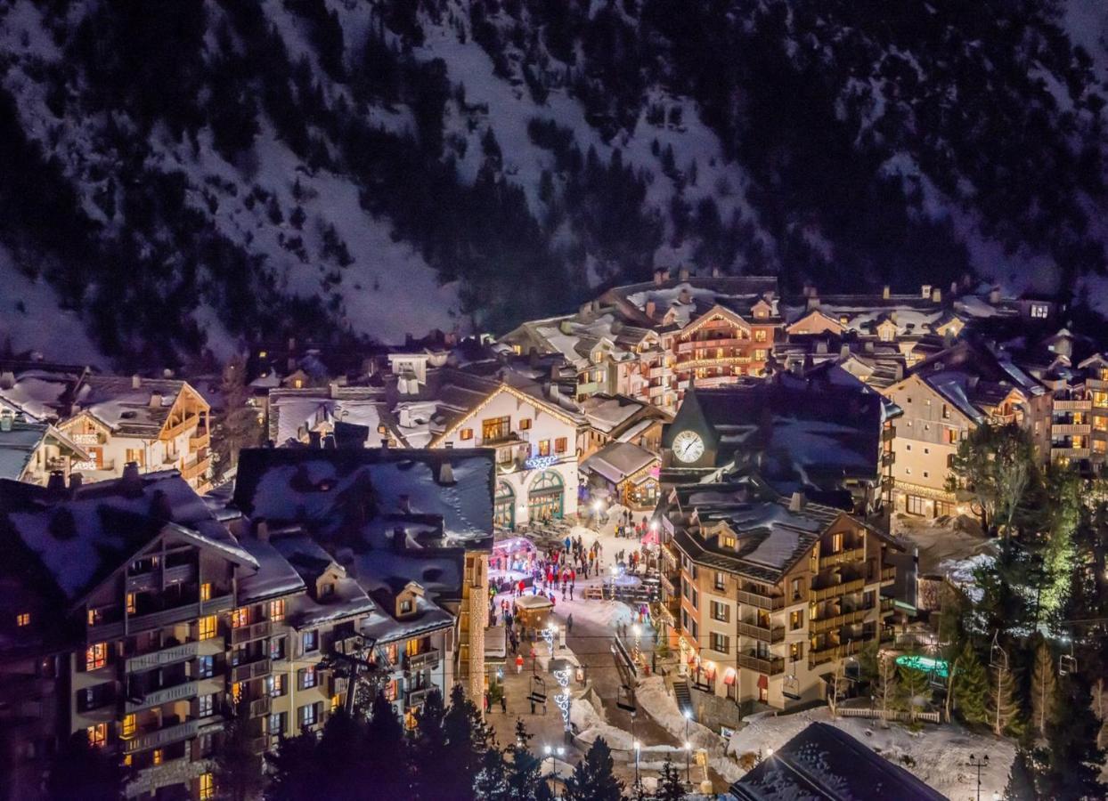 Arc 1950, Ambiance Chalet Luxe 5/7Pers Dans Residence 5* Skis Aux Pieds Avec Spa Les Arcs  Ngoại thất bức ảnh