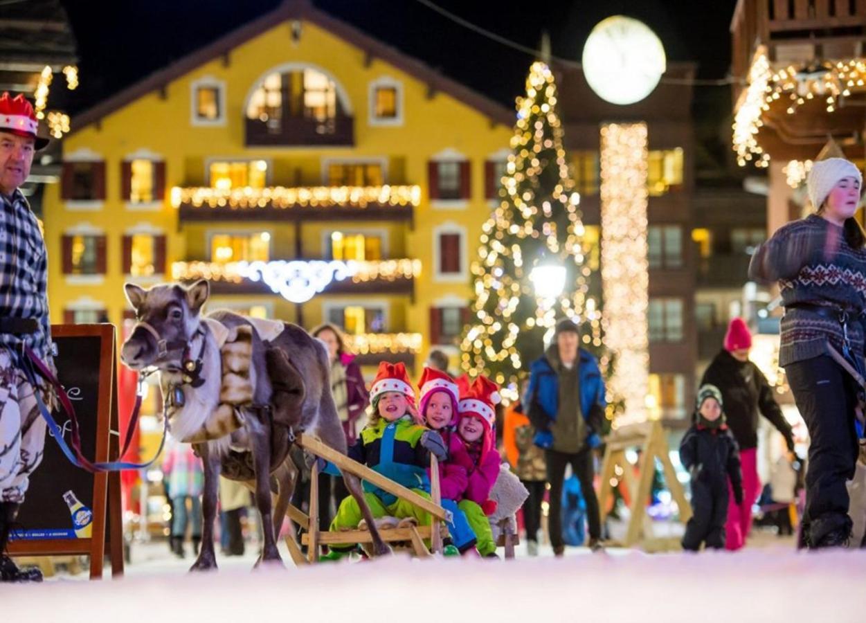 Arc 1950, Ambiance Chalet Luxe 5/7Pers Dans Residence 5* Skis Aux Pieds Avec Spa Les Arcs  Ngoại thất bức ảnh