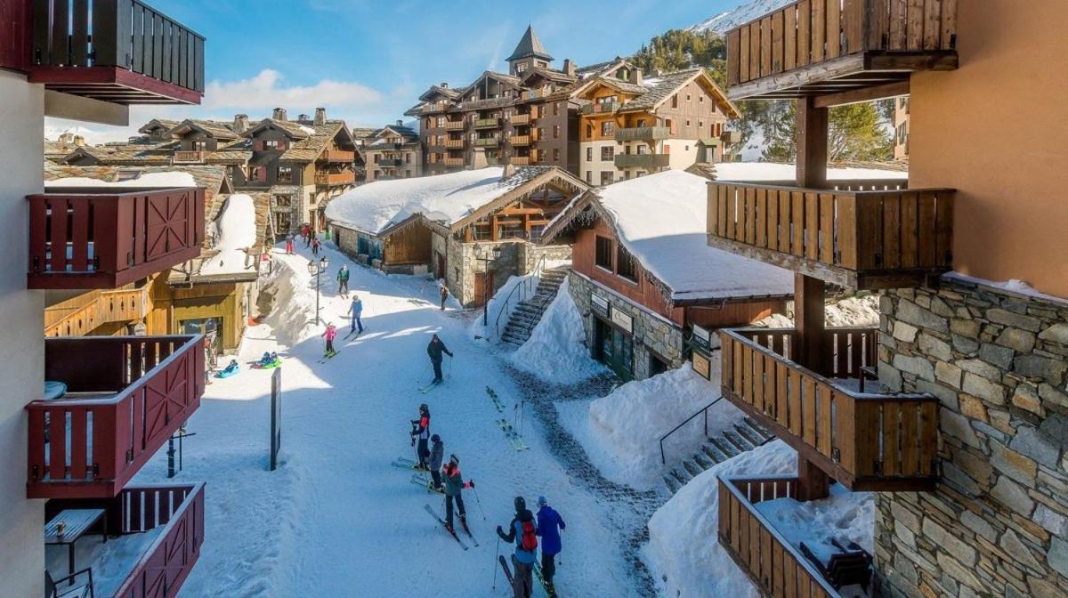 Arc 1950, Ambiance Chalet Luxe 5/7Pers Dans Residence 5* Skis Aux Pieds Avec Spa Les Arcs  Ngoại thất bức ảnh