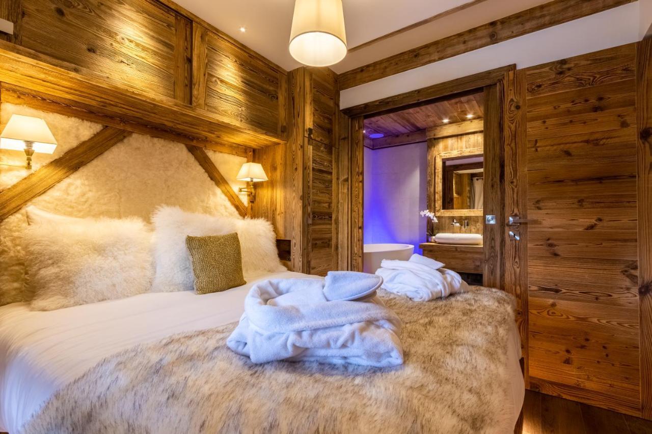Arc 1950, Ambiance Chalet Luxe 5/7Pers Dans Residence 5* Skis Aux Pieds Avec Spa Les Arcs  Ngoại thất bức ảnh